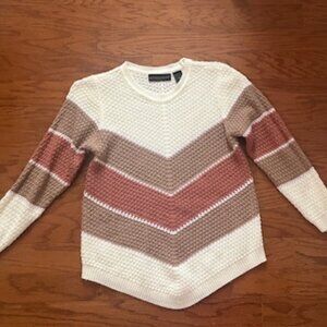 Preswick & Moore Color Block Sweater